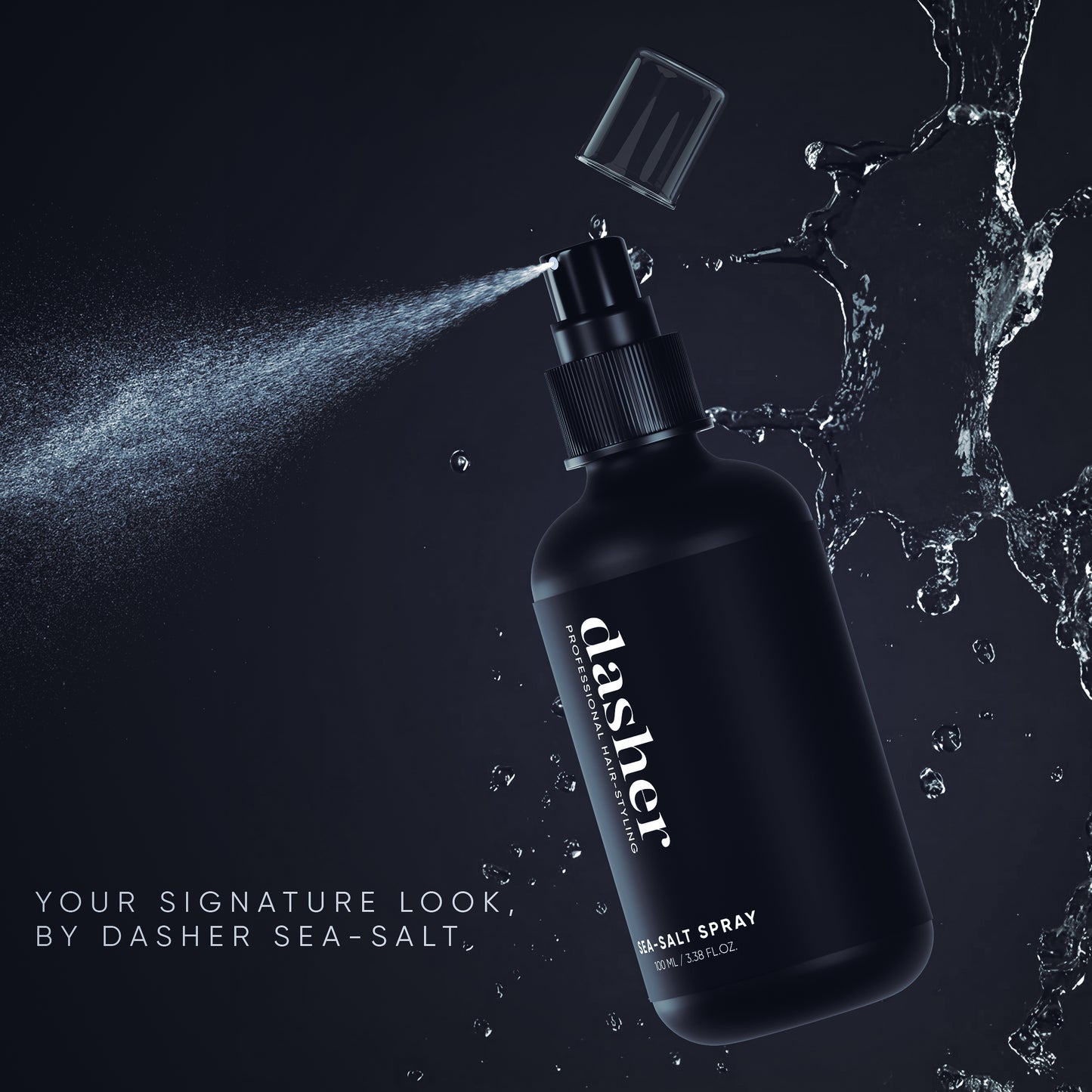 dasher sea salt spray volume hold texturizing hair styling signature look 